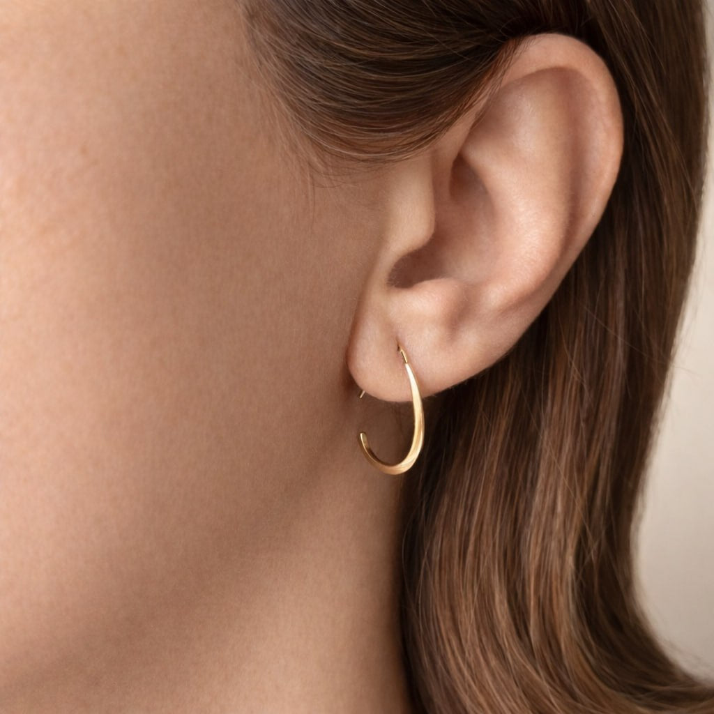 Arc Line Earrings