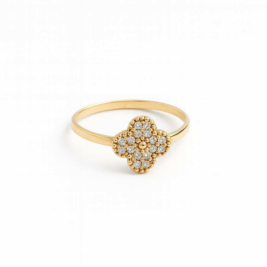 Flower Head Ring