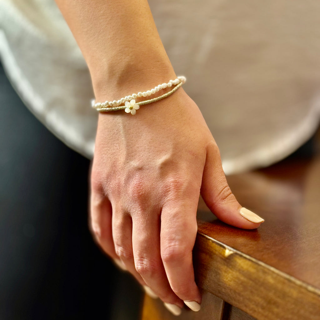 Golden Flower Bracelet